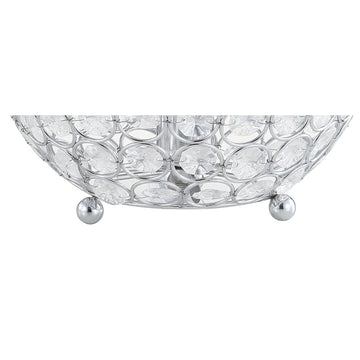 Gemma 8.25" Acrylic/Metal LED Table Lamp - JONATHAN Y